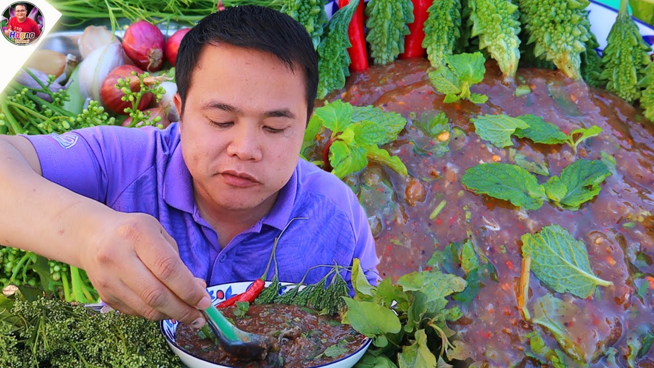 ลาบเหนียวปลาตองสูตรซด ข้าวฮ้อนๆ แกล้มมะระขี้นกผักสะเดาขมอ่ำหล่ำแซ่บเกลี้ยงถาด