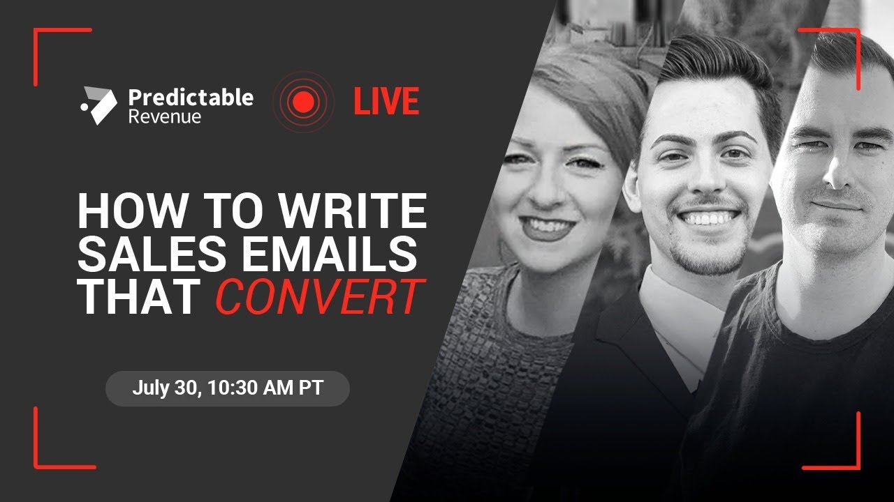 How to Write Sales Emails That Convert - YouTube