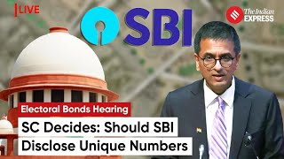 Supreme Court On Electoral Bonds: SC On If SBI Should Disclose Electoral Bond Unique Numbers screenshot 5