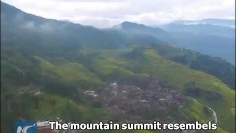 Vẻ đẹp lộng lẫy của ruộng bậc thang Vảy rồng ở Quảng Tây, Trung Quốc.