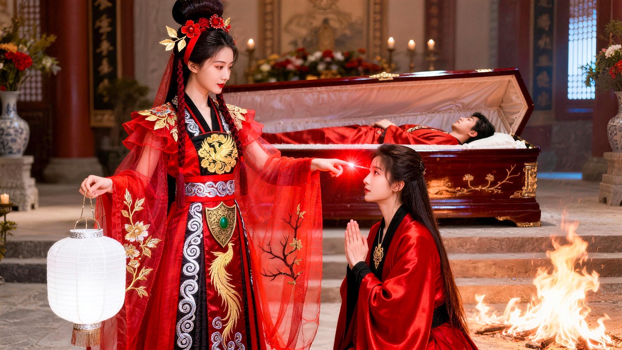 💥Buried as a sacrifice, she rose from hell returns to help a wronged woman get revenge.#drama