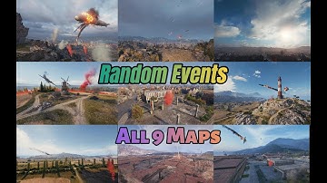 Random Events on all 9 Maps || World of Tanks