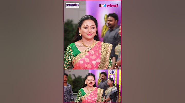 Baakiyalakshmi And Ezhil - அம்மா, மகன் Surprise Meet at Mothers Of India Awards 2025 #ibcmangai