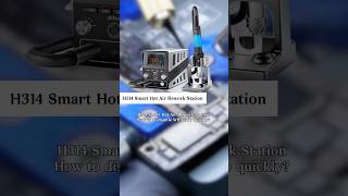 Remove Wifi Chip Quickly With Aixun H314 Smart Hot Air Rework Station aixun wifi