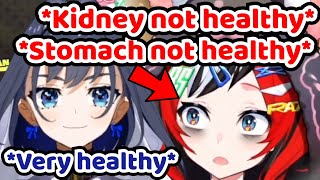 Bae Found Out THE PAINFUL WAY That She's Not Very Healthy IRL and That Kronii is SUPER Healthy IRL