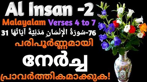 They keep their vows to God perfectly ||  Surah Al Insan || سورة الإنسان || Abdul Kareem C A