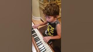 NEVER ENOUGH ❤️ Luca Plave 7 years old playing piano