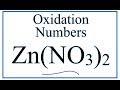 Zinc Nitrate and Nitrate Ions