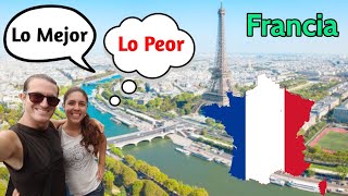 ⚡ Lo Mejor y lo Peor de FRANCIA 🔴 Cosas que tienes que saber antes de viajar