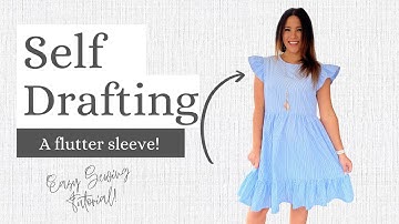 Self Drafting A Cute Flutter Sleeve!