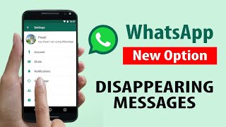 WhatsApp New Feature | How to enable WhatsApp disappearing messages | Nisar Ahmed Jamali screenshot 3