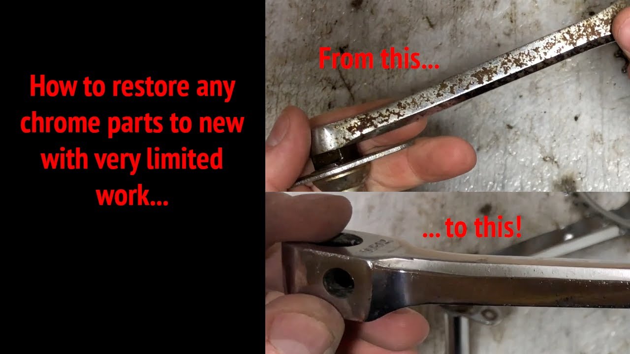 How to restore chrome parts YouTube