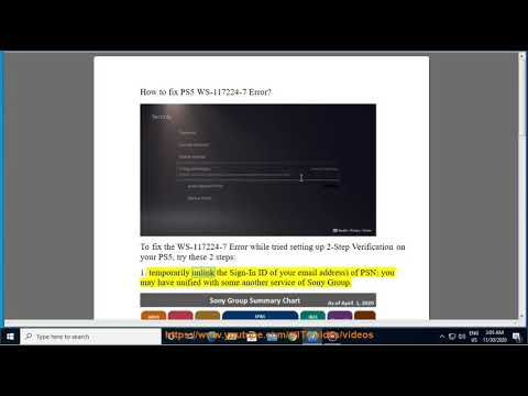 ❤︎.* An ❤︎.*様確認用⑤ Fix PS5 WS-117224-7 Error - YouTube