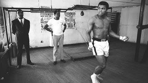 boxing legends jumping rope