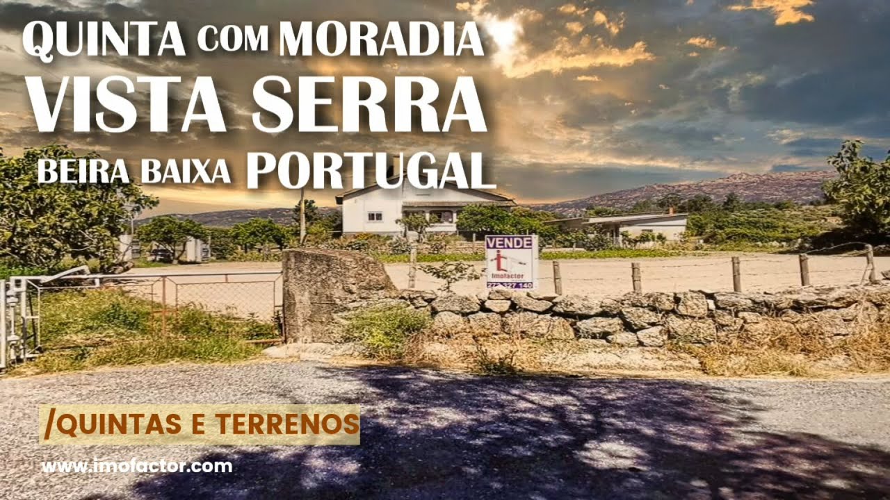 🌾 Quinta com 31437 m², com Moradia, para venda na vila de Soalheira, Fundão | Vendido