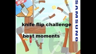 KNIFE FLIP CHALLENGE - EXTREME SMASH HIT SIMULATOR  - BEST MOMENT'S screenshot 2
