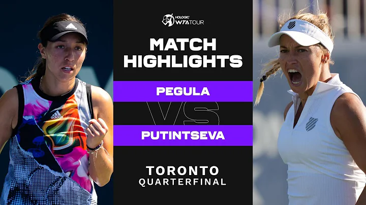 Jessica Pegula vs. Yulia Putintseva | 2022 Toronto...