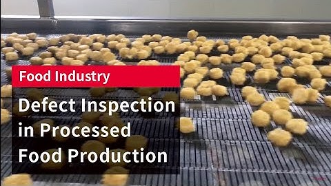Chicken Nuggets Automated Quality Control Using AI | SolVision