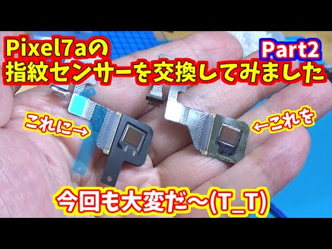iFixit Google純正Pixel7a用交換ディスプレイ指紋センサ　未開封 iFixit Google純正Pixel7a用交換ディスプレイ指紋センサ 未開封 iFixit