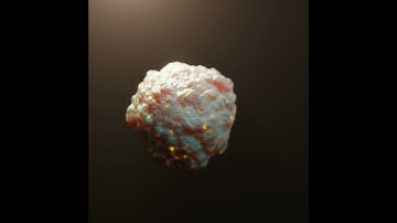 Blender 2.8 EEVEE Animation test | Organic Matter #shorts