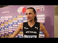 George Beamish After Falling in World Champs Steeple Chase Heats