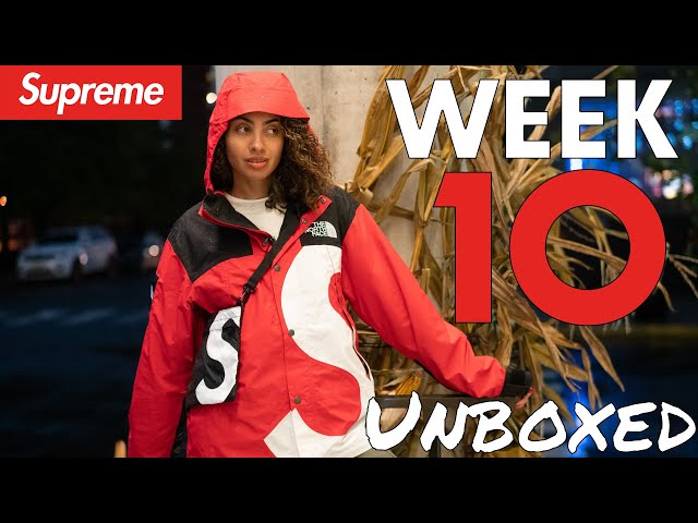 SUPREME WEEK 10 FW20 NORTH FACE UNBOXED: The Weather Changed My