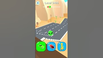 Shape shifting2 game level #3466  hyper casual game #shapeshifting  #gameplay #gaming #shortvideo