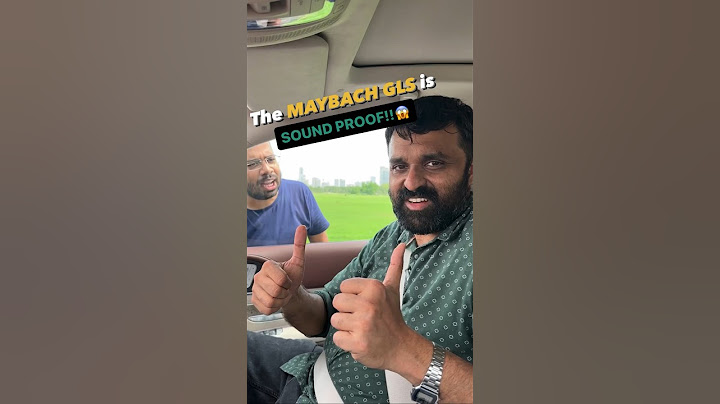 The MERCEDES MAYBACH GLS is SOUNDPROOF! #Mercedes #maybach #GLS