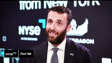 David Dewalt, CEO, NightDragon and Colin Ahern, Chief Cyber Officer, State of New York Joins NYSE TV