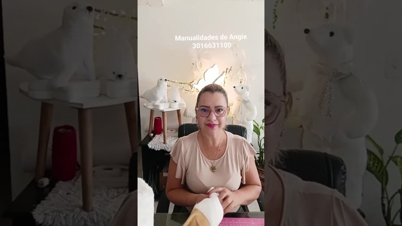 Segunda parte de Cómo hacer un reno sentado  🥰🥰