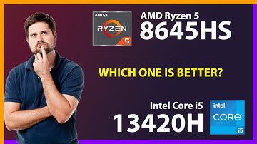 AMD Ryzen 5 8645HS vs INTEL Core i5 13420H Technical Comparison