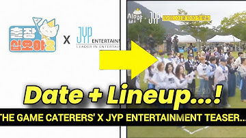 The Game Caterers x JYP Entertainment Release Teaser, Date And Lineup For Upcoming Episode