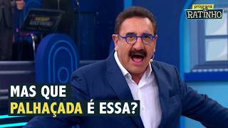SACANAGEM! Ratinho surta com atração no ao vivo do Dez ou Mil | Programa do Ratinho (17/08/26)