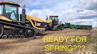Spring Field Work Preparation - Shop Fabrication - Grain Drill Maintenance