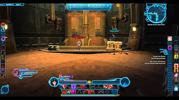 Hacker using an exploit in SWTOR