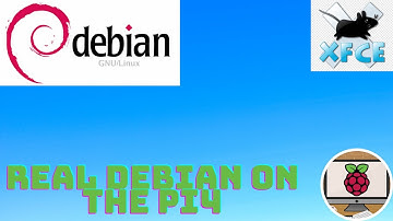 Real Debian on the Pi4.( Not Rpi OS)