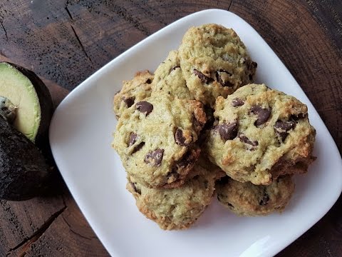 Avocado healthy cookies- Chocolate chip avocado cookies -eggless, kid friendly cookies