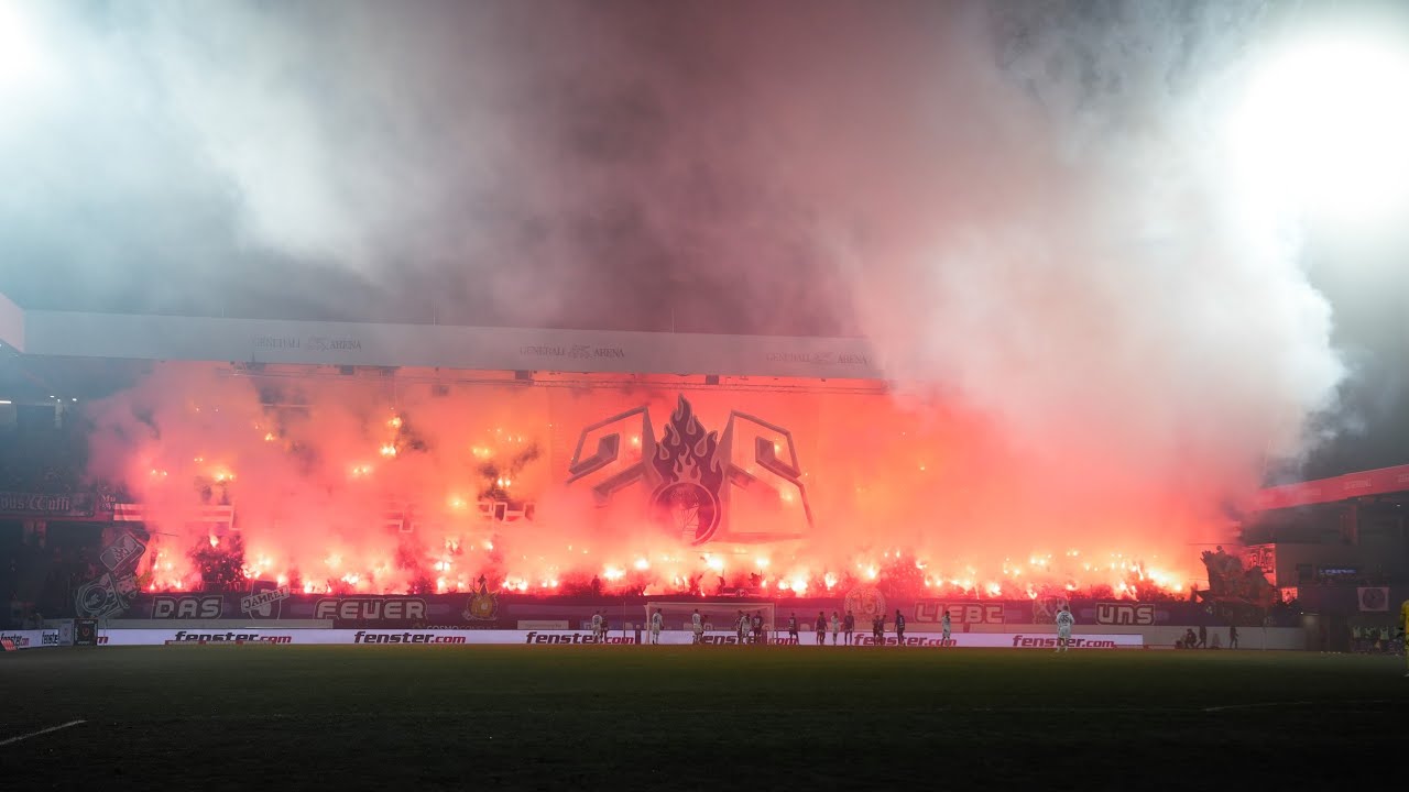 25 Jahre KAI2000 / Choreos & Pyro-Show / Austria Wien - Sturm Graz (3:1) / 14.12.25 🔥