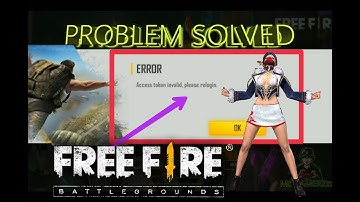 ACCESS TOKEN INVALID, PLEASE RELOGIN // PROBLEM SOLVED//