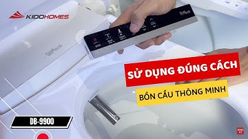Sử dụng bồn cầu thông minh đúng cách - Daelim Dobidos DB 9900