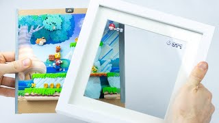 New Super Mario Bros. in a Frame  – Polymer Clay Tutorial