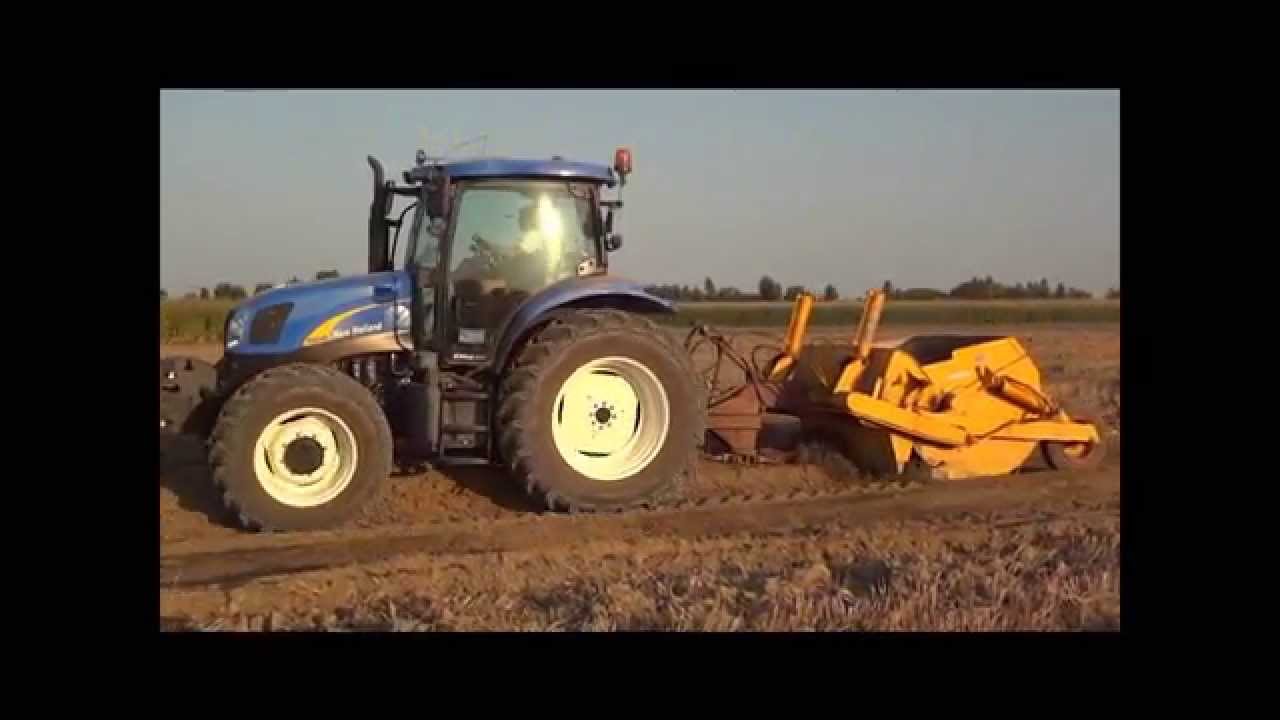 Trailer spianatura, aratura, preparazione terreno 2013