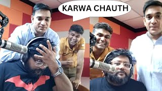 KARWA CHAUTH || PRANK ON WIFE || RJ PRAVEEN || COMEDY VIDEO screenshot 3