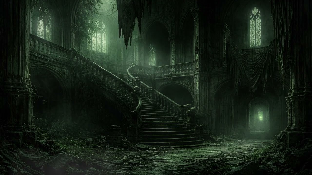 Echoes From The Abandoned Castle - 1 Hour Of Horror Ambience