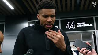 Giannis Antetokounmpo Postgame Press Conference | 4.3.24