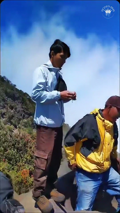 PUNCAK SEJATI GUNUNG SUMBING 💪💪 #shortsviral #naikgunung #pendakian #lintasalam @godegbms