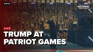 Live: President Trump attends the 2026 Patriot Games finale
