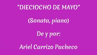 "Dieciocho de mayo" (Sonata, piano)