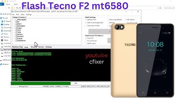 How To Flash Tecno F2  Dead Boot Repair Fix hang logo cm2