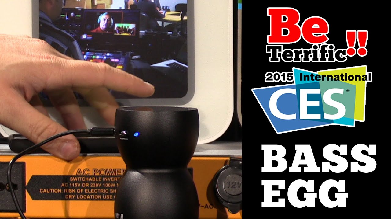 Bass Egg at CES 2015! - YouTube